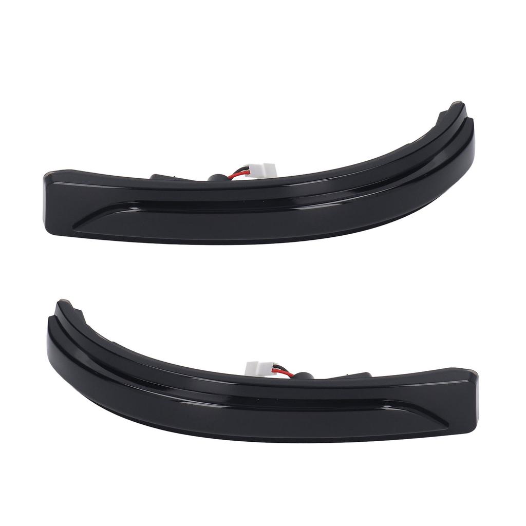 Pair Door Side Mirror Dynamic Turn Signal Light Smoky Lens Replacement for Sorento 2016‑2020