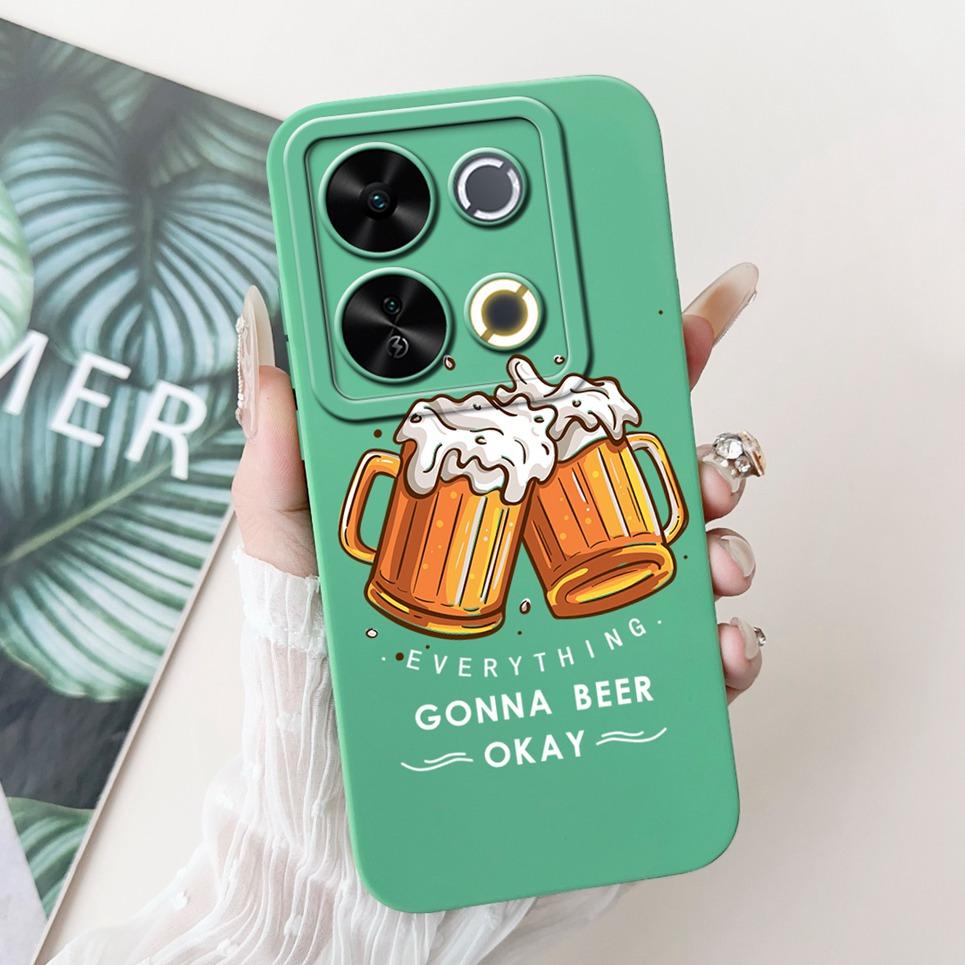 Luxury Fashion Coque For Itel P65 P671L Etui Moon Night Gothic Painting Phone Cases For ItelP65 P 65 Coques Soft Silicone Covers
