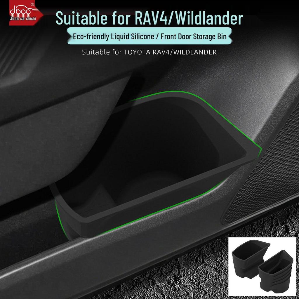 Compatible Door Storage and Trash Can Accessories for 26 Toyota RAV4 Models