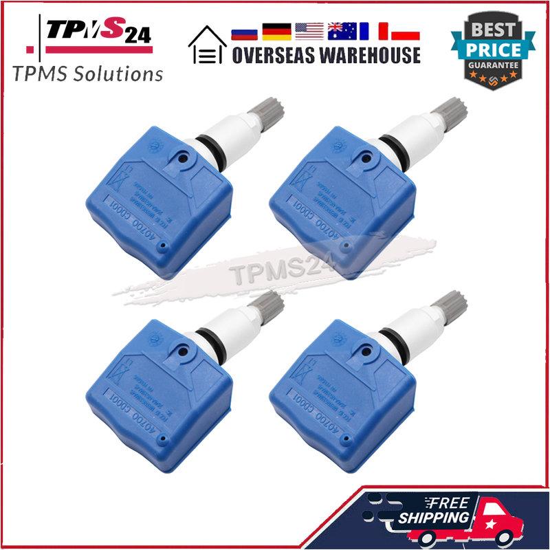 4X TPMS SENSOR For Infiniti FX G M Q45 QX4 Nissan 350Z Murano Pathfinder Titan Xterra 315MHz TYRE PRESSURE SENSOR 40700-CD001