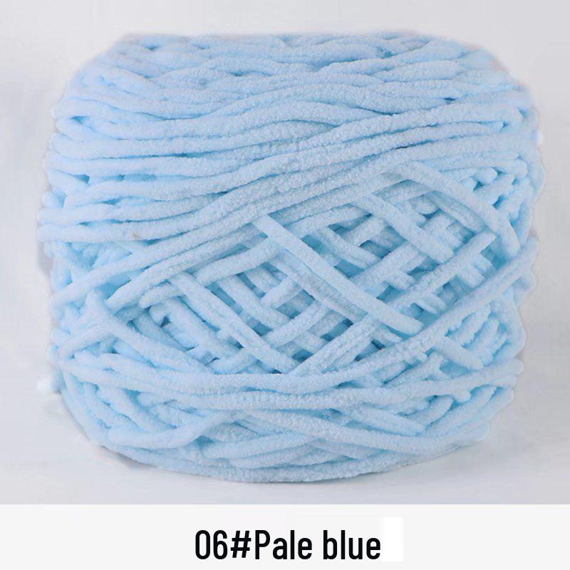 Handgjord Tjock Halsduksgarnboll - Mjuk DIY Stickning & Virkning