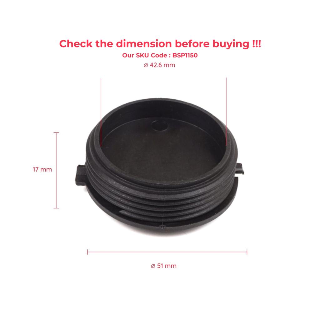 ESP1150 Kühlkörper untere Bodenkappe komplett für Ford Fiesta MK5 JH JD Fusion Europa JU 2002-2012