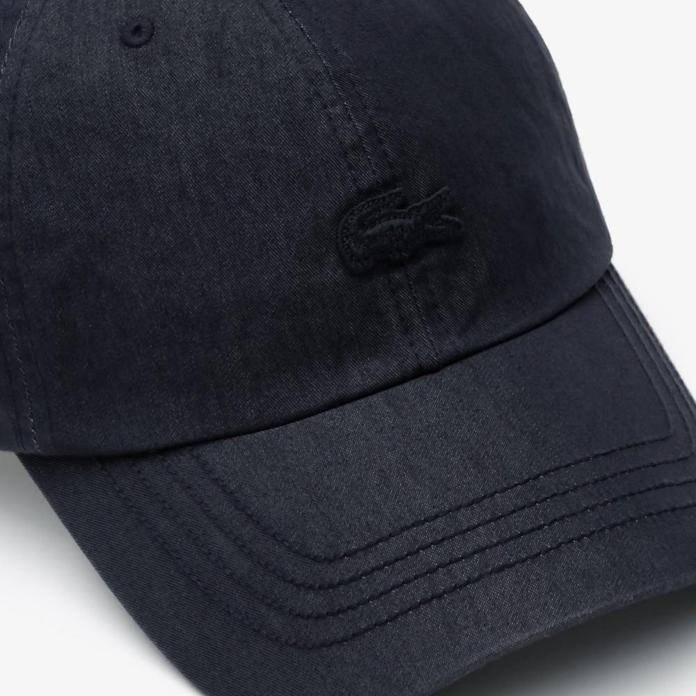 [lacoste] Unisex Washed Basic Color Croc Ball Cap RK209E-56G166