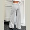 European and American retro trend casual women's loose and wide leg pants with a hanging feel