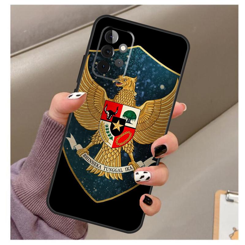 Indonesia Passport Flag Map Case For Samsung Galaxy A33 A13 A53 A34 A54 A14 A15 A16 A26 A36 A56 A12 A32 A52 A06 A35 A55 Samsung A56