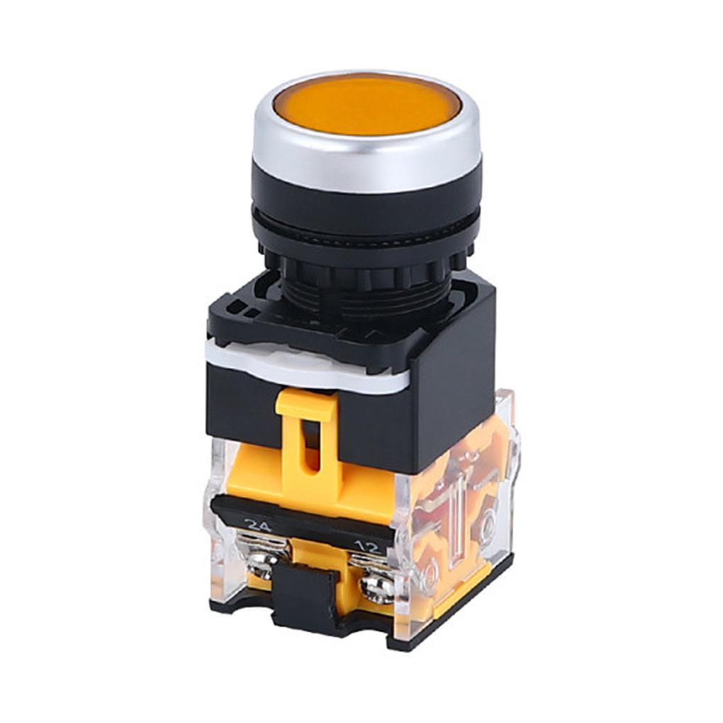 

Momentary Push Buttons Digital Controlled Machine Round Caps Detachable Copper Contact Power Switches 22mm Mounting Hole