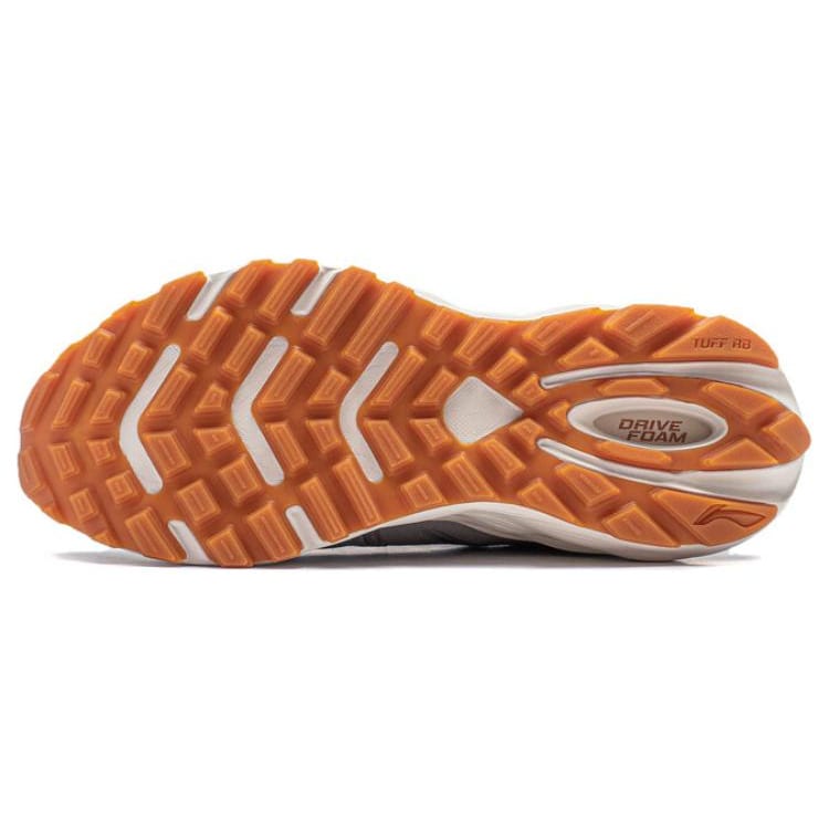 Li Ning Yufeng Cushioning Slip Resistant Abrasion Resistant Low top Running Shoes Men's Gray ARST055-2