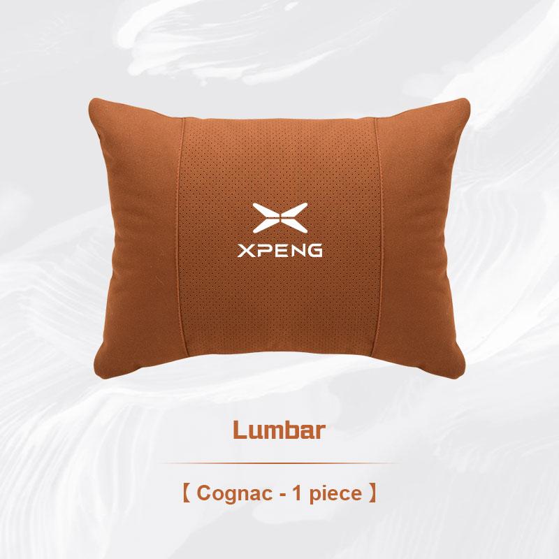 2026 Pour Xpeng G6 P7 G3 G3i G9 P5 X9 X2 N5 F30 H93 2020 2026 Oreiller de Nuque en Daim pour Voiture Appui-tête Oreiller de Soutien Lombaire Protection de la Colonne Vertébrale