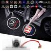 2Pcs LED HD Car Door Lights Logo Welcome Light For Civic Fit Jazz Accord CRV HRV City Odyssey Passport Pilot Vezel Insight