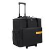 with Detachable Trolley Rolling Monitor Carry Case  Hold Up to 2 Screens