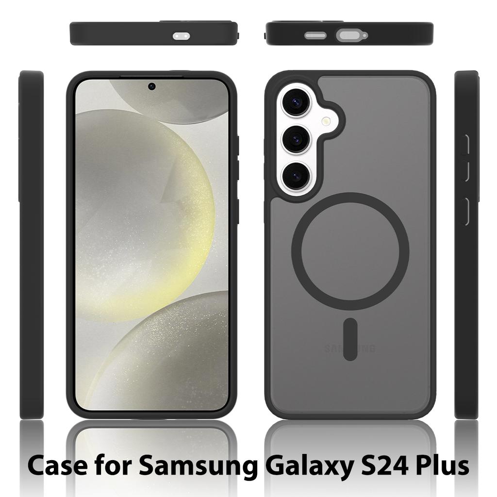 Custodia Magnetica per Telefono per Magsafe Mag Safe Samsung S26 Plus S25 Fe S24 S23 Ultra S22 A15 A16 A17 A26 A35 A36 A56 A37 A55A57 Custodia Opaca per Telefono Accessori