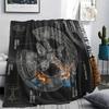 Movie spaceship diagram Print Flannel Blanket,High quality Comfortable for All Seasons,Home Decor,Warmth and Comfort,Perfect for Christmas Gifts