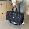 Graffiti Personalized Travel Bag Trendy Storage Bag Business Trip Outdoor Duffel Bag Leisure Large Capacity Portable Messenger Bag