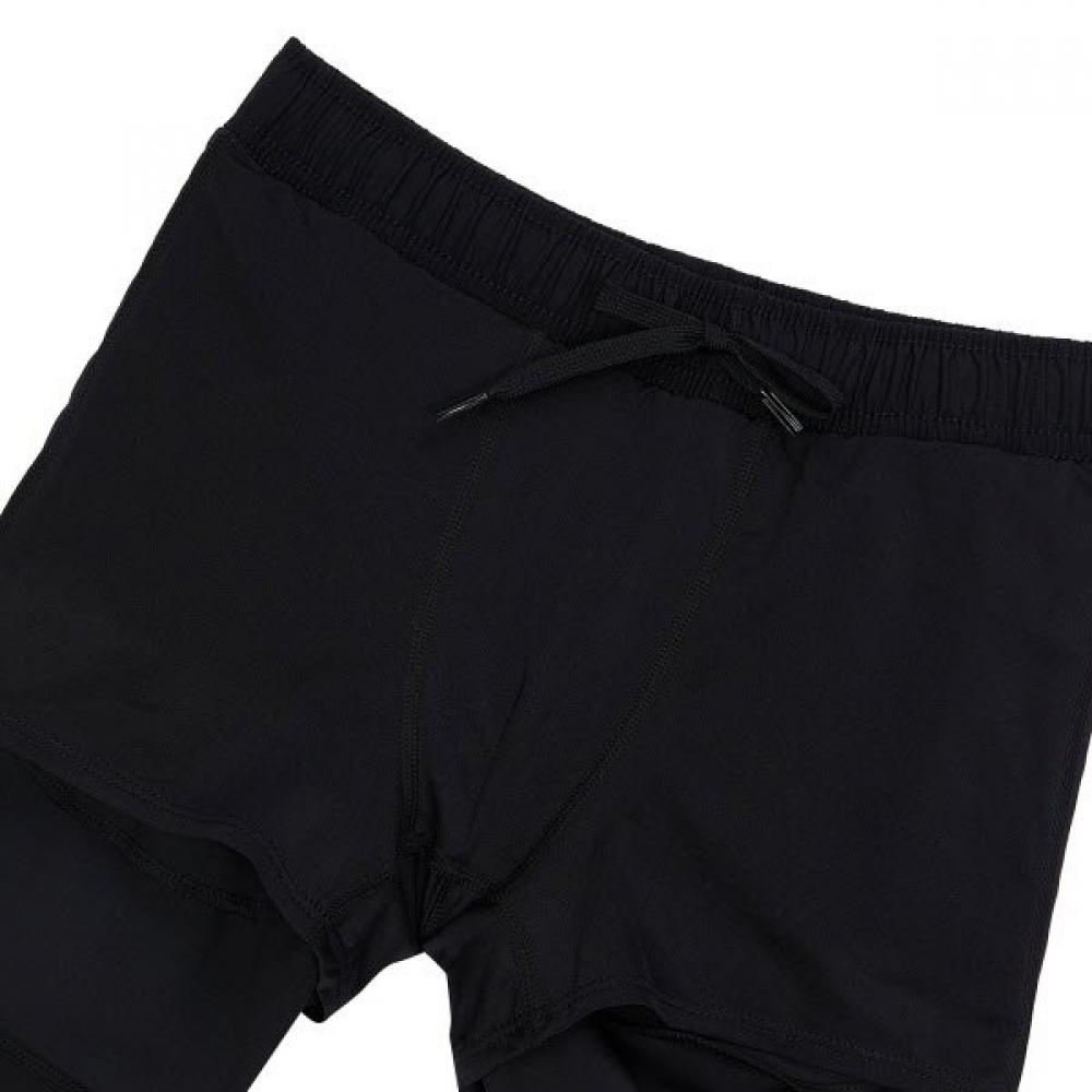 Arena Boys Joy Rib Zip Up Rash Guard Set  A6bb1bs81 Blk 