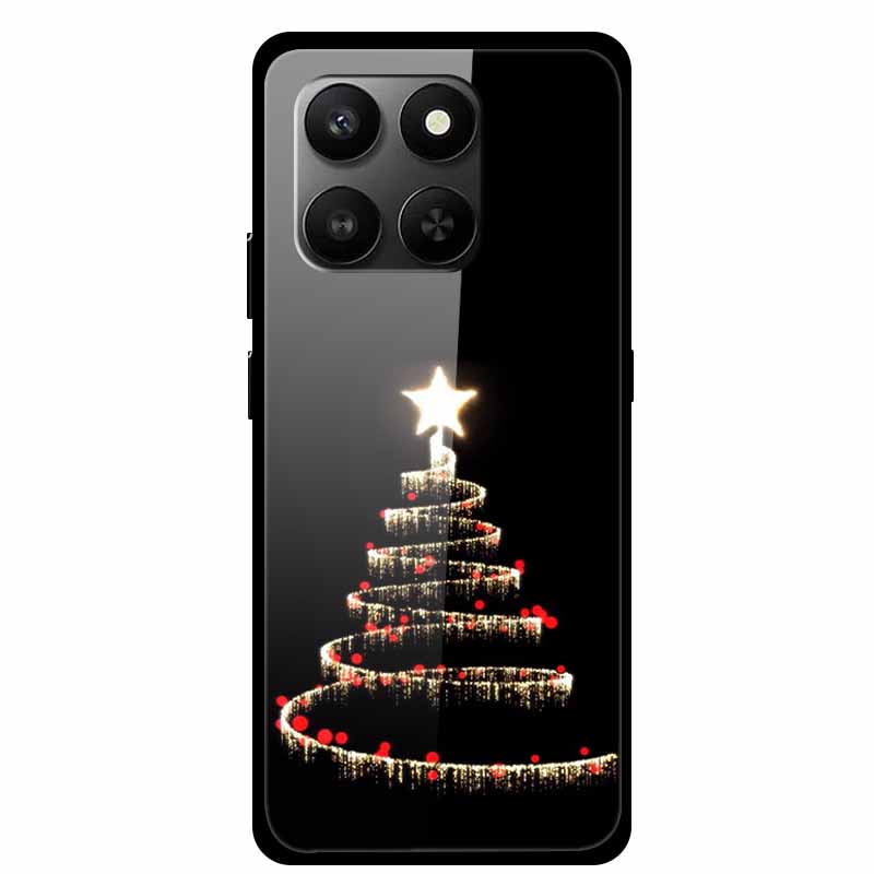 For Honor 200 Pro Cover Play 10T 5G Bumper Hard Tempered Glass Back Cases For Honor 400 Smart 5G Phone Case 6.77" Coque Funda