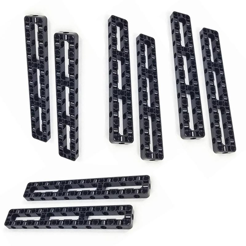67491 Technology Blocks Parts 3x19 Thick Perforated Hole Arm Frame Center Beam MOC Building Bricks Assembled Toys Accessories