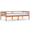 Vidaxl Bed Frame, Honey Brown, Solid Pine Wood, 90 X 200 Cm