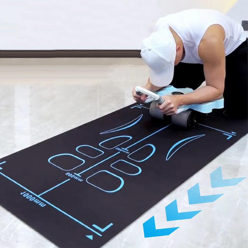 Abdominal Wheel Special Pad Scale Pad Yoga Men's Fitness Kneeling Pad Training Exercise Abdominal Building Thickening