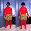 Clearstone Cosplay Halloween Setsubun Scary Red Oni Red Men's