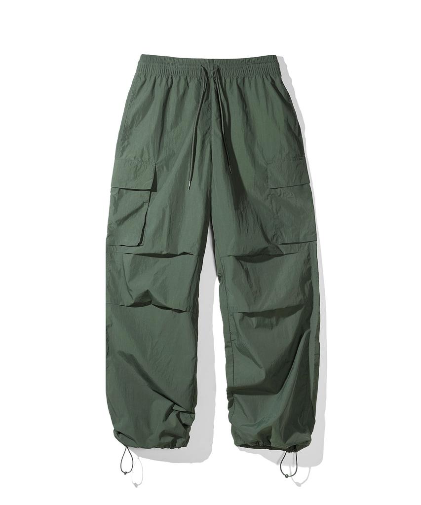CGP Nylon Cargo Parachute Pants-Khaki(003)