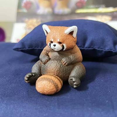 Gashapon Toy Japan Chubby Animals Miniature Figurine Giraffe Northern Raccoon Model Toy Ornaments