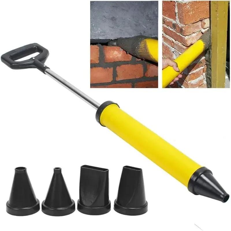 New Grout Filling Tools Applicator Hand Tools With 4 Nozzles Caulking Gun Grouting Mortar Sprayer Cement Lime Pump