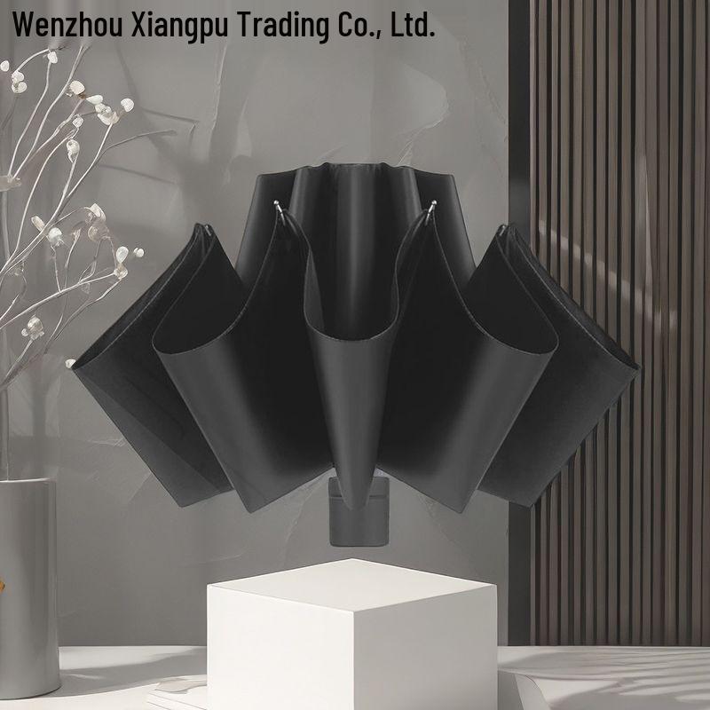 

Extra Large Windproof Umbrella with Long Handle and Stylish Logo for Rainstorms