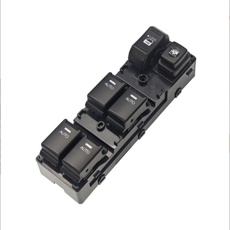 LHD Elektrischer Hauptfensterschalter für KIA Sorento 2009-2014 Vorne Links Fensterheber Bedienknopf 4 AUTO Autozubehör