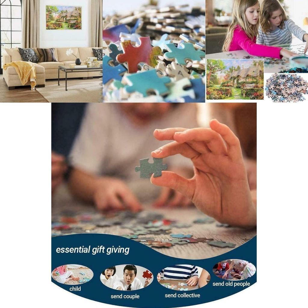 Adult Jigsaw Puzzle 1000 Pieces Paper Material Home Decor Friendship Activity Unique Gift Learning Inspiration