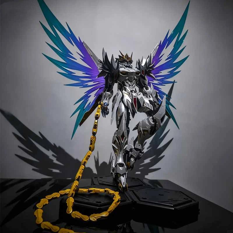 Motor Nuclear Caoren Mech Assembly Model Kits Action Figure Variable Phoenix Alloy Skeleton Collection Desktop Ornaments Boy Toy