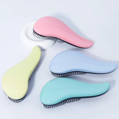 Brosse de massage du cuir chevelu, brosse à cheveux, adaptée aux cheveux mouillés et secs - démêlant les nœuds et les enchevêtrements, Spécial pour les perruques en cheveux naturels