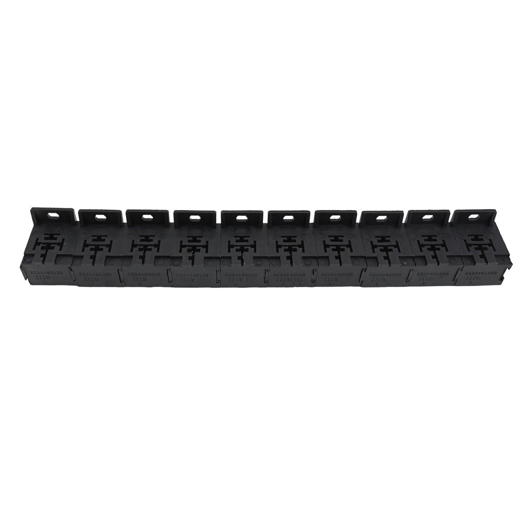 5-Pin Relay Set 30A Relay Connector PA66 Material Replacement For Damaged Parts Automotive Relay Socket Holder