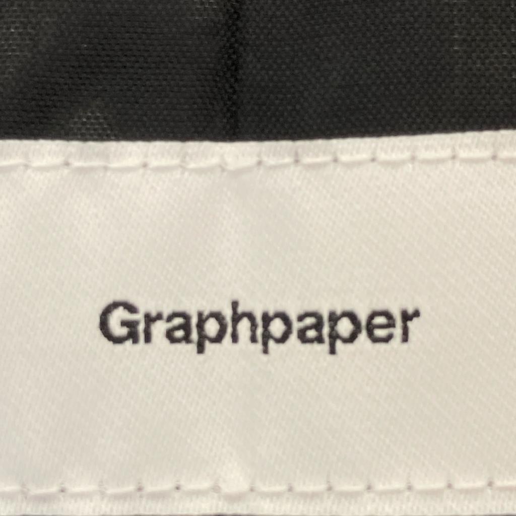 Graphpaper Dark Navy GM211-10045B Voile Gabardine Soutien Collar Coat coat 3 blackUsed