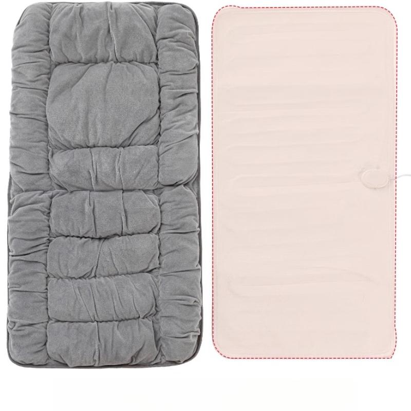 Heated Seat Cushion Backrest Integrated Electric Chair Pad Winter Warm Buttocks Stool Cushion Energy Saving Temperature Control Gaming Chair Cushions