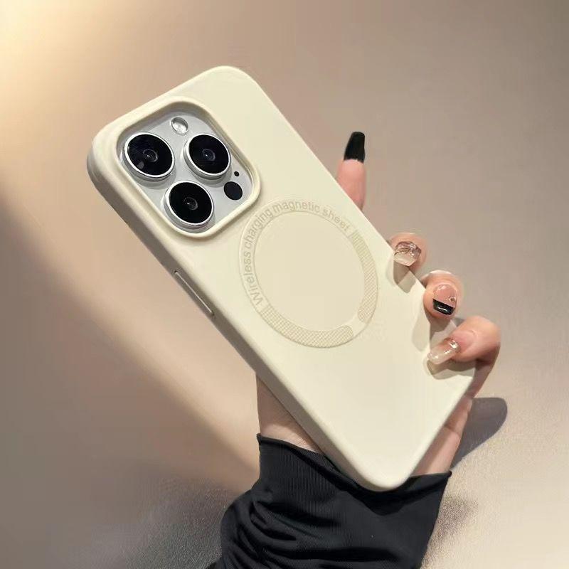 Etui MagSafe Liquid Silicone Phone Case do Apple iPhone 16Promax - Miękkie silikonowe etui odporne na upadki do Apple iPhone 16/15/14/13/12/Pro/Promax