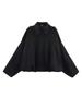 Spring New Arrival Casual Versatile Women's Velvet-Like Texture Stand-Collar Flight Jacket Coat