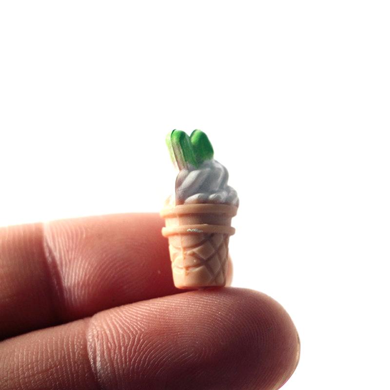 1/12 Dollhouse Simulation Ice Cream Cup Dollhouse Miniature Kitchen Food Accessories Dolls House Decoration Toys