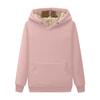 Fleece-Sweatshirts für Damen Dickes Fleece-Hoodie-Sweatshirt Winter Samt-Hoodie V-Ausschnitt Langarm-Tops