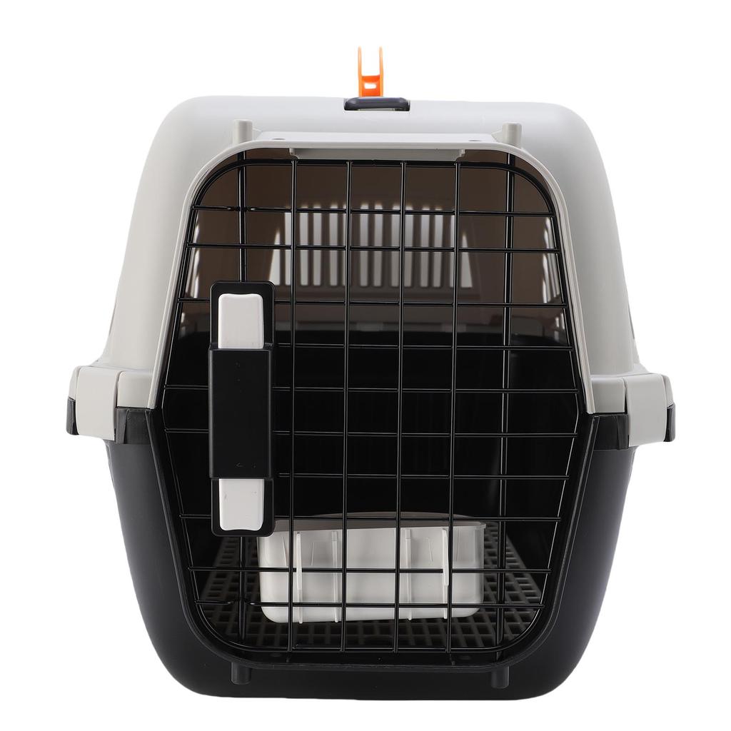 Trasportino per animali in plastica, facile da montare, spazioso, con ottima ventilazione, ideale per viaggi all'aperto.