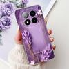 For Xiaomi Redmi Note 14 Pro+ 14Pro Note14 4G 5G Phone Case Back Cover Girly Fashion Flower Butterfly Paintong Soft TPU Fundas
