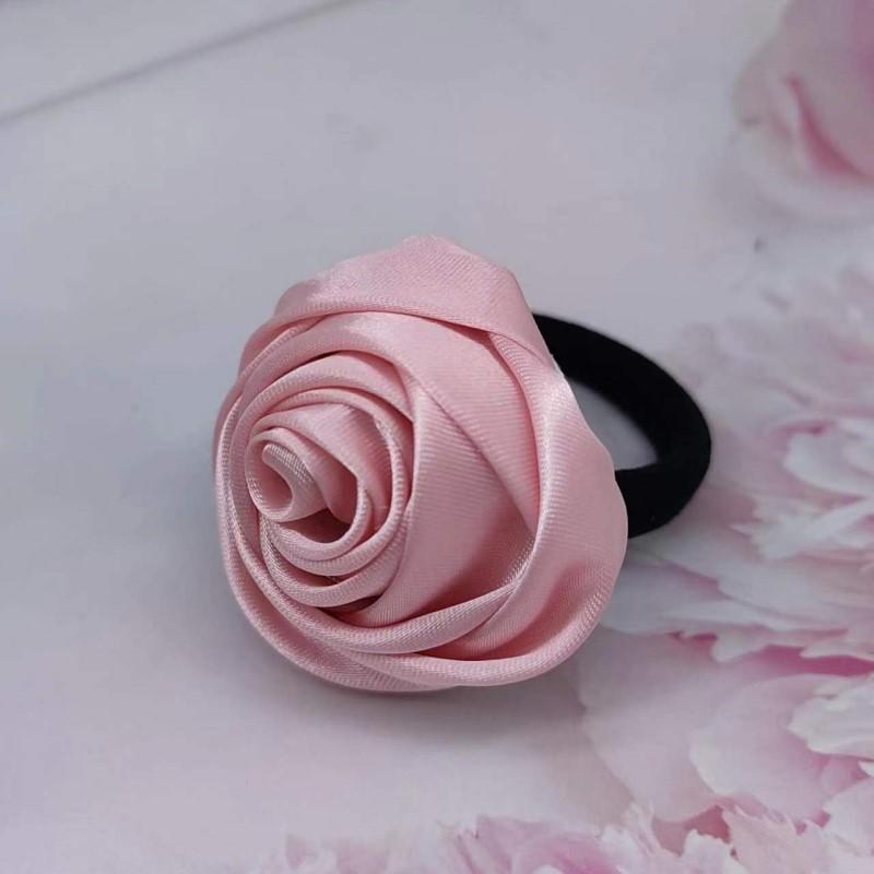 

Розовые заколки-бабочки с цветами, девичий стиль, розовая повязка для волос, винтажные аксессуары для волос, заколки для волос для женщин