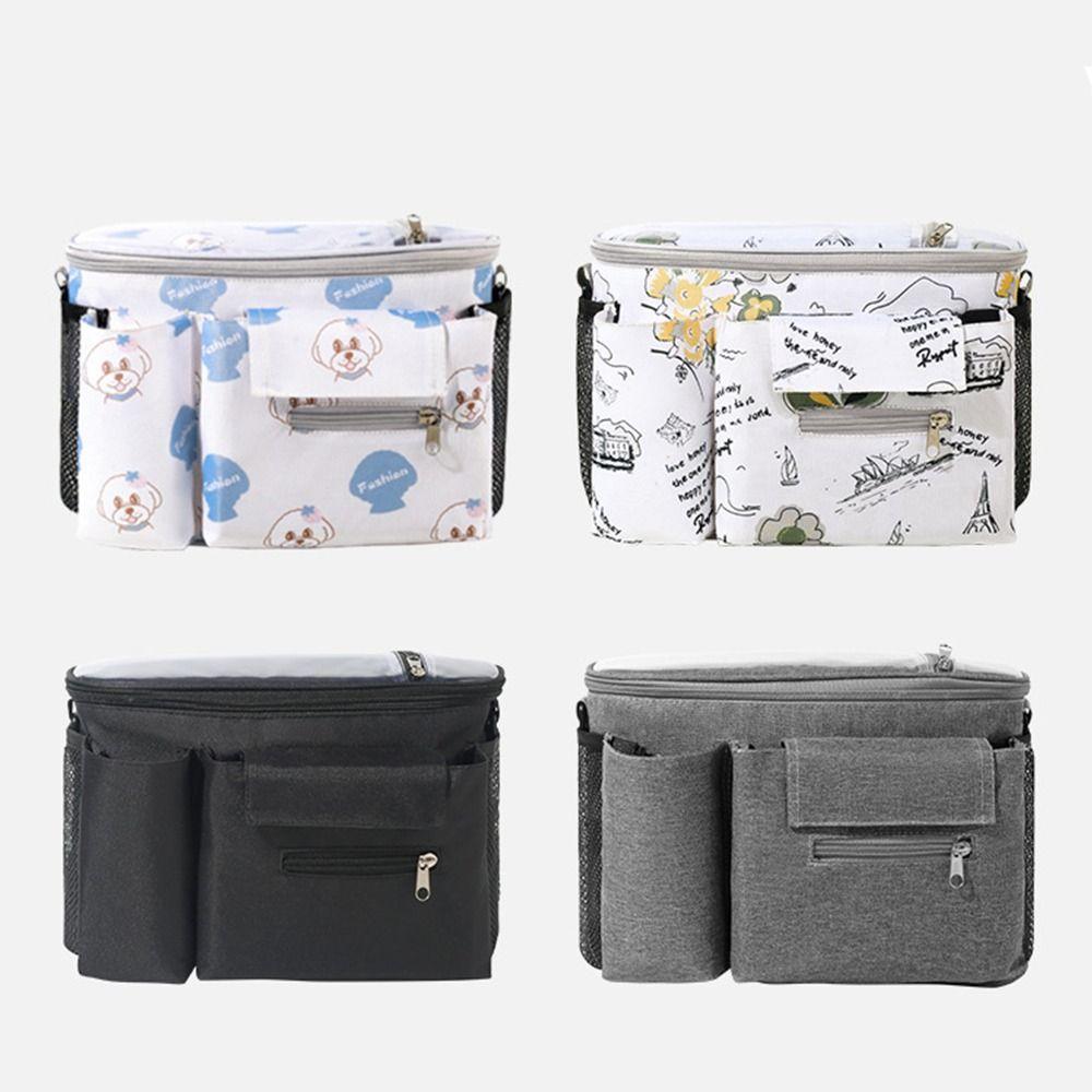 Oxford Cloth Baby Pram Organizer Large-capacity Mommy Bag Stroller Accessories