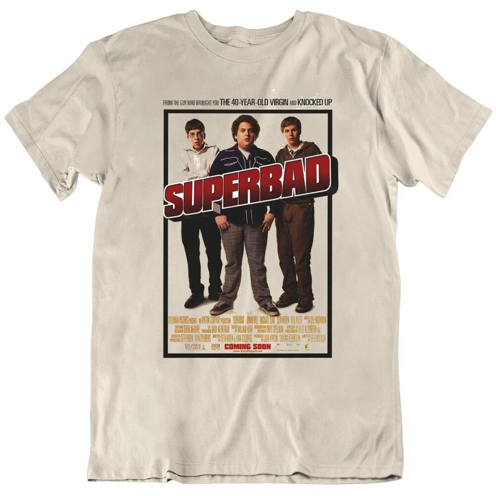 

SuperBad Movie Poster Fan v2 T Shirt XL