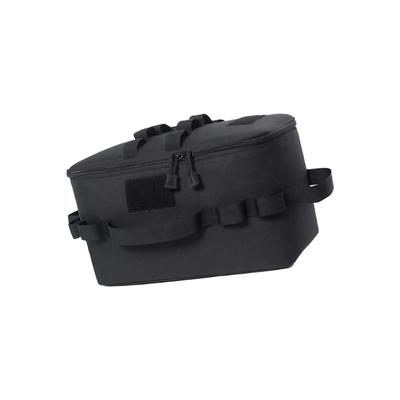 Portable Outdoor Organizer Bag with Compartments and Foldable Feature for Efficient Camping Equipment Management Picnics