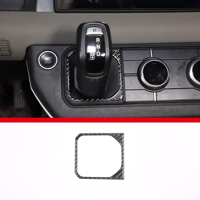

Soft carbon fiber For Land Rover Defender 90 110 -24 Car Center Console Decoration Car Door Decoration Stickers Accessories 4