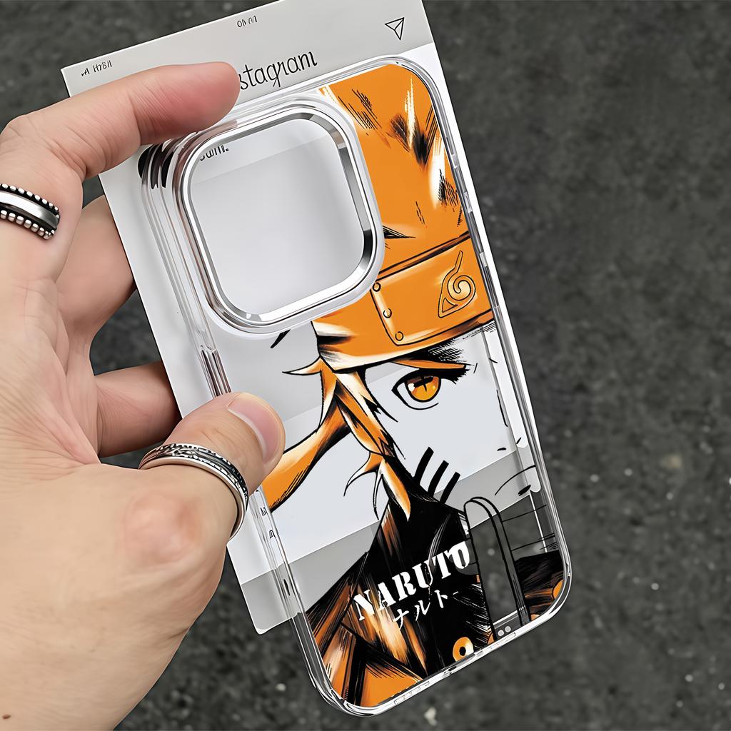Anime N-Narutos Phone Case For iPhone 17e 17 16e 16 15 14 13 12 11 mini Pro Max X XR XSMAX 8 7 Air Plus Clear