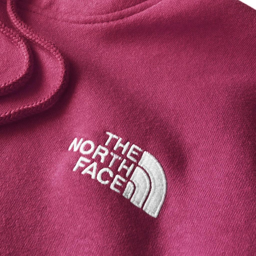 The North Face Evolution Vintage Hoodie with a Simple Embroidered Red Size XL Men's Logo, Beetroot, [Used]