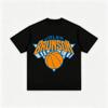 Jalen Brunson New York Knicks Basketball Logo Printed Men's T-shirt Oversized Y2k Women Cotton Short Sleeved Streetwear Harajuku Female Male Clothing