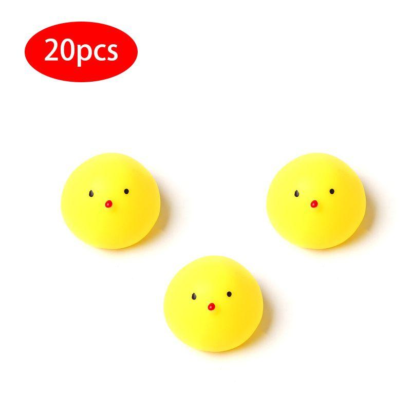 20pcs Adorable Squeeze Pink Pig Stress Relief Toys Perfect For Birthday Gifts