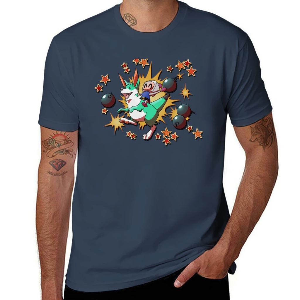 Koszulki t dla mężczyzny designerski graficzny T-shirt koszulki t Bomberman tees